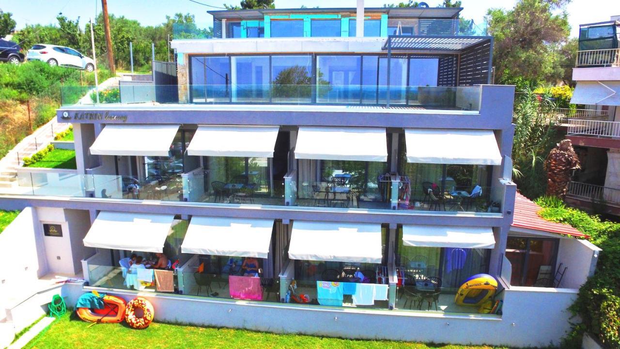 Katrin Luxury Studios Nea Moudania Bagian luar foto